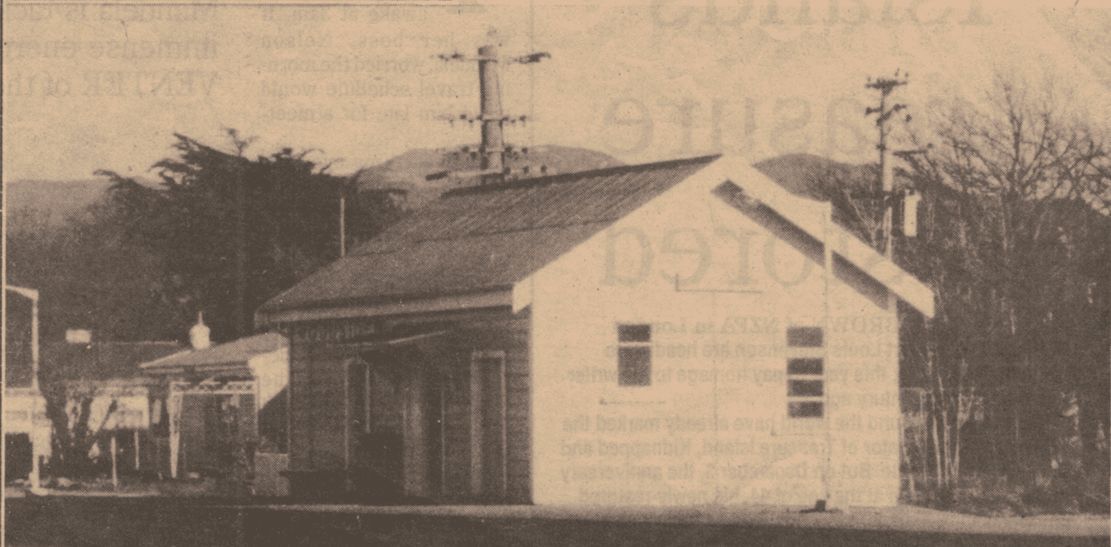 Woodside Station in September 1994